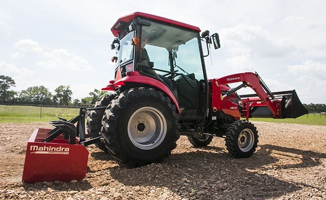  Mahindra 1640 HST CAB Compact Tractor specs.